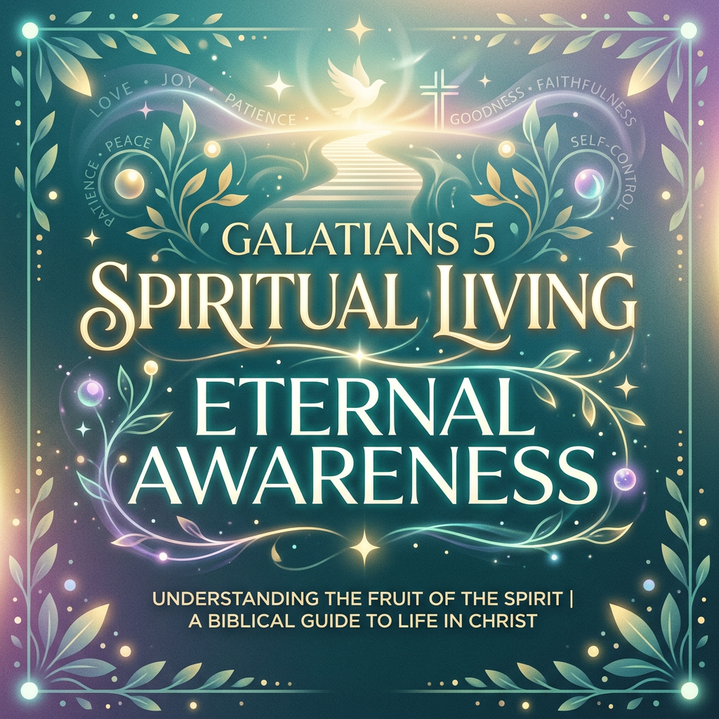 Galatians 5 Insights: Spiritual Living and Eternal Awareness